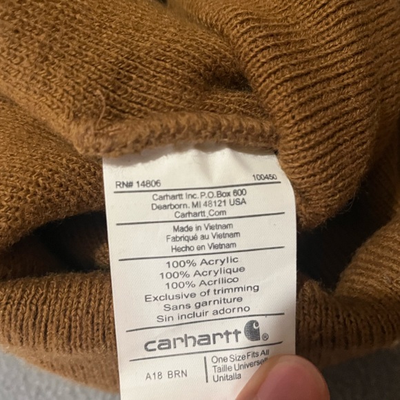 Knit Cuffed Carhartt Beanie - Picture 2 of 2